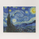 Die Sternennacht von Van Gogh Jigsaw Puzzle<br><div class="desc">Bitte besuchen Sie mein Geschäft für mehr interessantes Design und mehr Farbwahl. => zazzle.com/iwheels*</div>