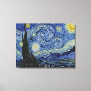 Die Sternennacht von Van Gogh Leinwanddruck