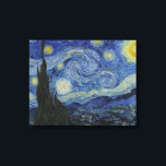Die Sternennacht von Van Gogh Leinwanddruck<br><div class="desc">The Starry Night Starry Night Night Night (Niederländisch: De sterrennacht) ist ein Gemälde des niederländischen Post-Impressionisten Vincent van Gogh. Es wurde im Juni 1889 bemalt und zeigt den Blick abends außerhalb seines Sanitärraums in Saint-Rémy-de-Provence (in Südfrankreich), obwohl es tagsüber aus dem Gedächtnis gemalt wurde. Seit 1941 befindet sich das Museum...</div>