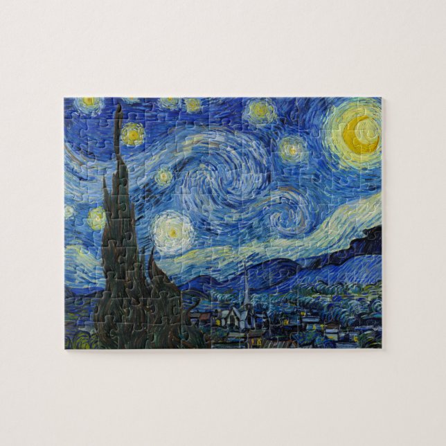 Die Sternennacht von Vincent van Gogh (Horizontal)