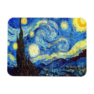 Die Sternennacht von Vincent van Gogh 1889 Magnet