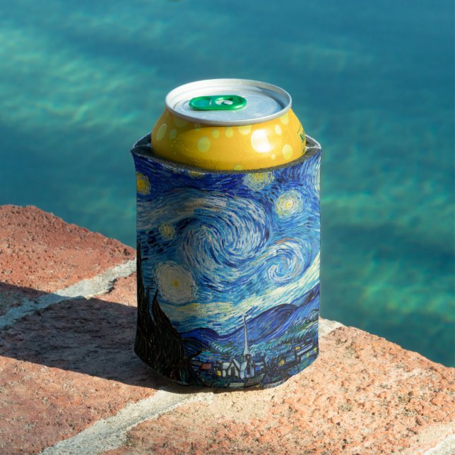 Die Sternennacht von Vincent Van Gogh Dosenkühler (In Situ Pool)