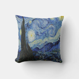Die Sternennacht von Vincent Van Gogh Kissen