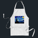 Die Sternennacht von Vincent Van Gogh Schürze<br><div class="desc">Vincent Van Gogh The Starry Night. Das ist ein altes Meisterwerk des holländischen Meisters Vincent Van Gogh. Dieses schöne Landschaftsbild hat eine schöne,  lebendige,  gesättigte Farbe. Vincent Van Gogh war ein niederländischer Postimpressionist. Dieses Bild ist öffentlich</div>