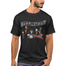Die Stick Folk Band, Strichmännchen. minimalistisc