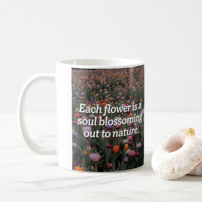 Die Stille der Natur Kaffeetasse (Mit Donut)
