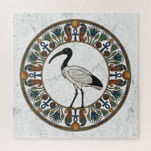 Die Stille des Wissens: Heiliger Ibis des Thoth