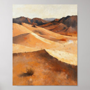 Die stille Resonanz von Sonne und Stein: Eine Stud Poster