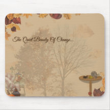 Die stille Schönheit des Wandels _ Herbst-Mauspad 