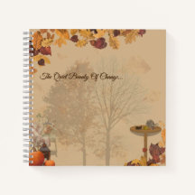Die stille Schönheit des Wandels _Herbst Notizbuch