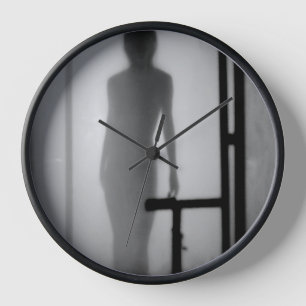 Die stille Tür öffnen Uhr