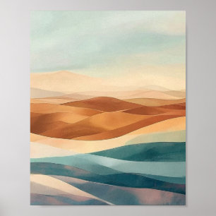Die stillen Resonanzen eines sonnendurchfluteten H Poster