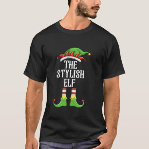 Die stilvolle Elf Familie Matching Group Weihnacht T-Shirt