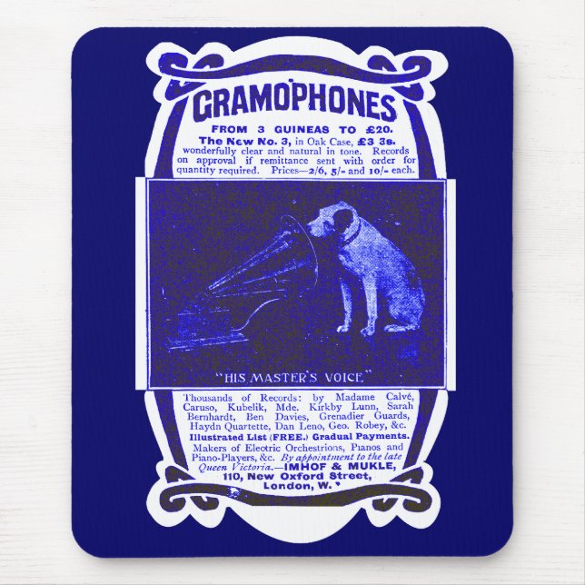 Die Stimme seines Meisters Mousepad (Vorne)