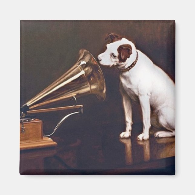 Die Stimme seines Meisters Vintag Magnet (Vorne)