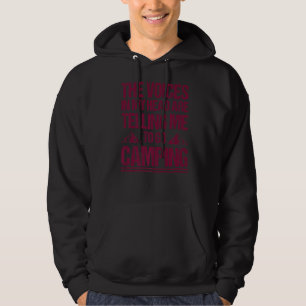 Die Stimmen in meinem Kopf sagen mir, ich solle in Hoodie