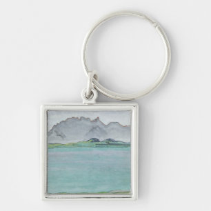 Die Stockhorn Berge und der See Thun, 1911 Schlüsselanhänger