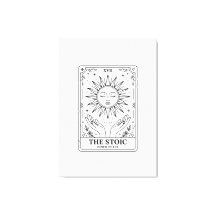 Die stoische Tarotkarte: Innere Ruhe