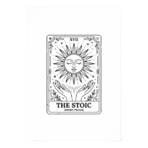 Die stoische Tarotkarte: Innere Ruhe