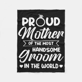 Die stolze Mutter der hübschesten Muttermutter Fleecedecke