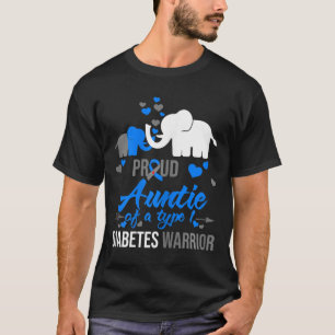 Die stolze Tante eines Geschenks mit einem Typ 1 D T-Shirt
