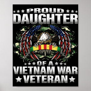 Die stolze Tochter eines Veteranen Mil aus Vietnam Poster