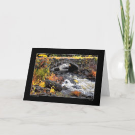 Die Stone Arch Bridge - Antrim, New Hampshire Karte