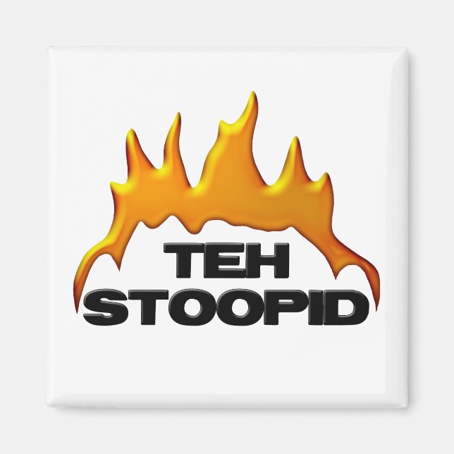 Die Stoopid Burns Magnet (Vorne)