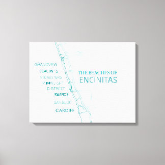 Die Strände der Leinwand von Encinitas