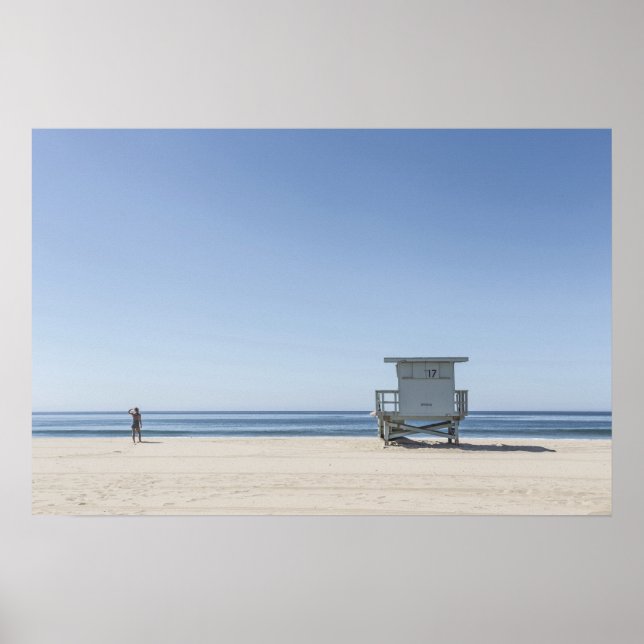 Die Strandpromenade Poster (Vorne)