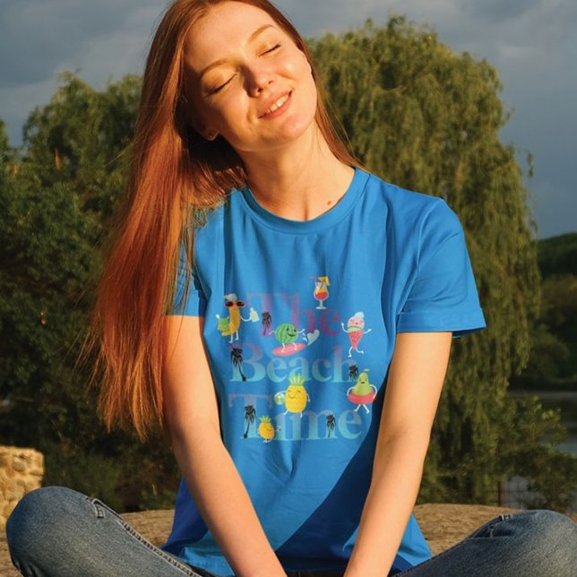 Die Strandzeit T-Shirt (Von Creator hochgeladen)