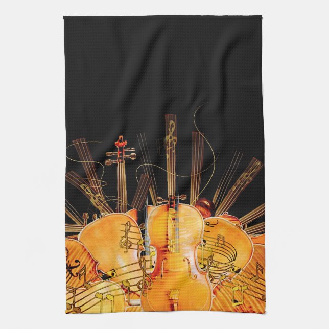 DIE STRÄNGE DER SONNE GESCHIRRTUCH (Vertikal)