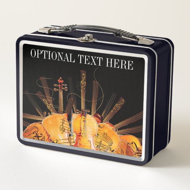 DIE STRÄNGE DER SONNE METALL BROTDOSE (Vorderseite)