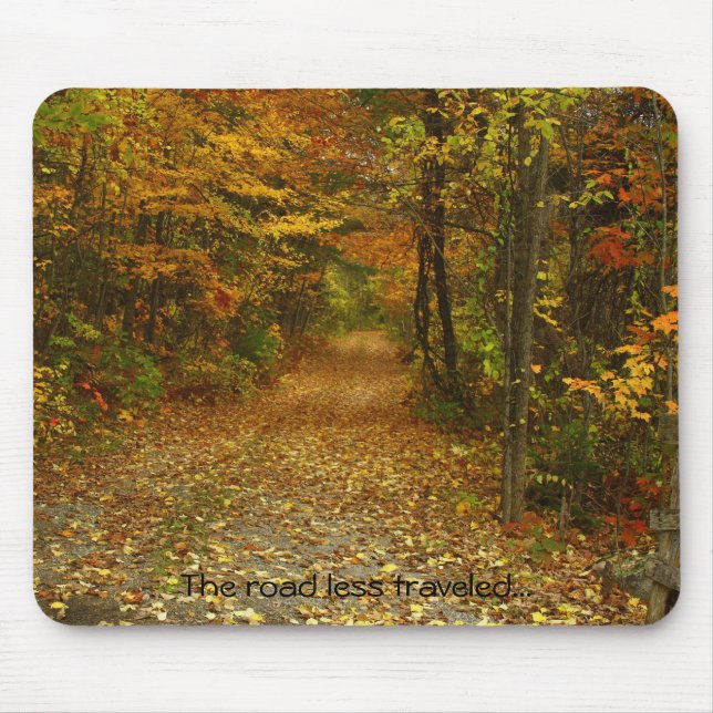 Die Straße, die zuletzt gereist ist Mousepad (Vorne)