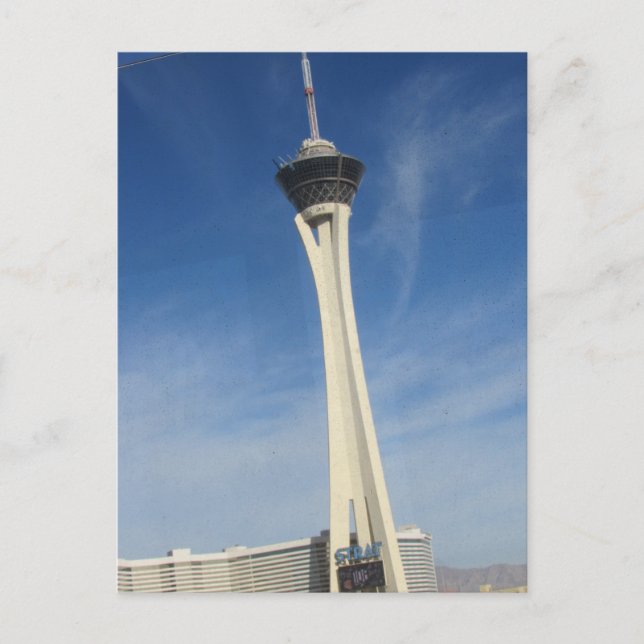 Die Straße Las Vegas Postkarte (Vorderseite)