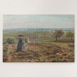 Die Straße nach Rouen, die Höhen von l'Hautil