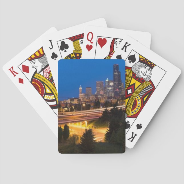 Die Straße nach Seattle Spielkarten (Rückseite)