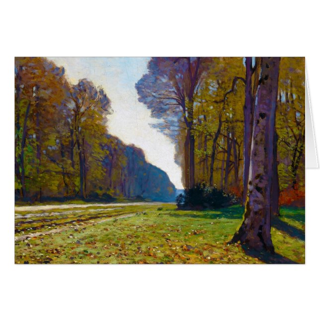 Die Straße von Chailly Claude Monet cool, alt, Mei (Vorderseite (Horizontal))