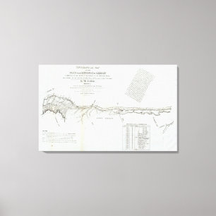 Die Straße von Missouri nach Oregon 3 Leinwanddruck