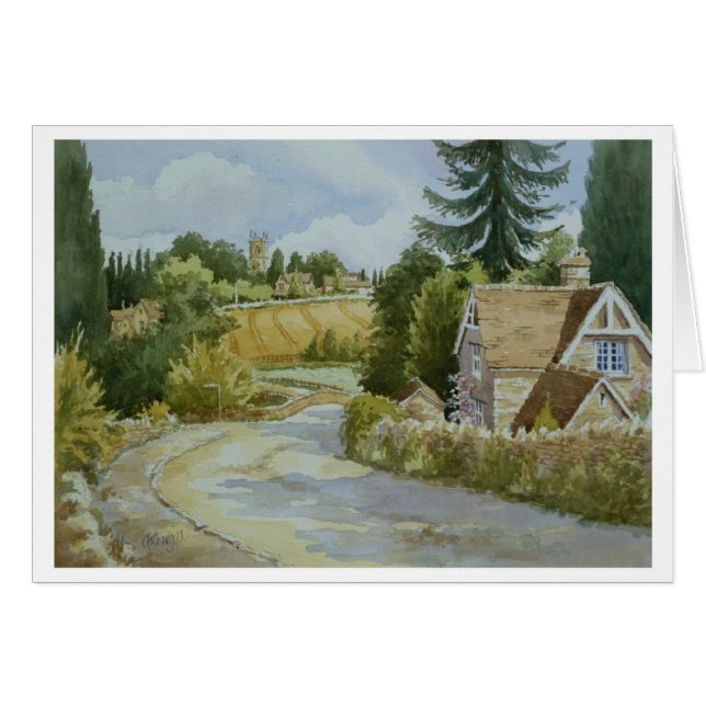 Die Straße zu Coln St. Aldwyns (Vorderseite (Horizontal))