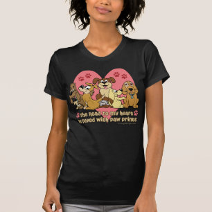 Die Straße zu meinem Herz-Hund T-Shirt