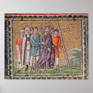 Die Straße zum Kalvarienberg Poster