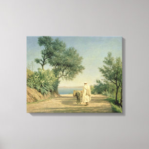 Die Straße zum Meer, Algerien, 1883 Leinwanddruck