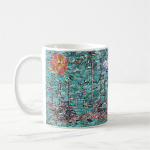 Die Straßen der Kaffee-Tasse von Manhattan Kaffeetasse