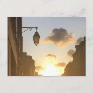 Die Straßen von Bayeux Postkarte