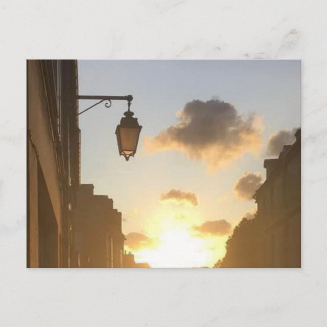 Die Straßen von Bayeux Postkarte (Vorderseite)