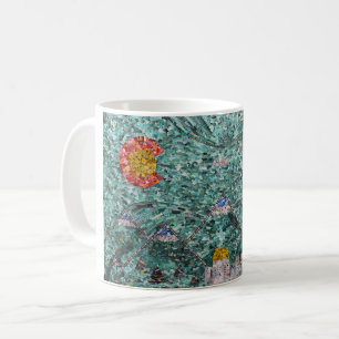 Die Straßen von Denver, Colorado Kaffeetasse