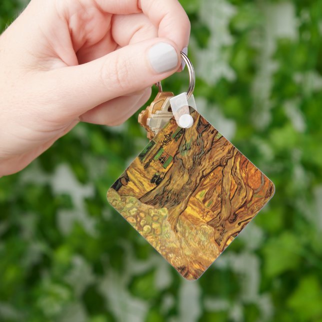 Die Straßen von Vincent van Gogh Schlüsselanhänger (Hand)