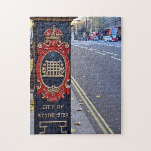 Die Straßen von Westminster - Londoner Puzzler (Vertikal)