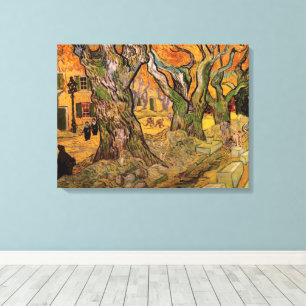 Die Straßenarbeiter von Vincent van Gogh Leinwanddruck